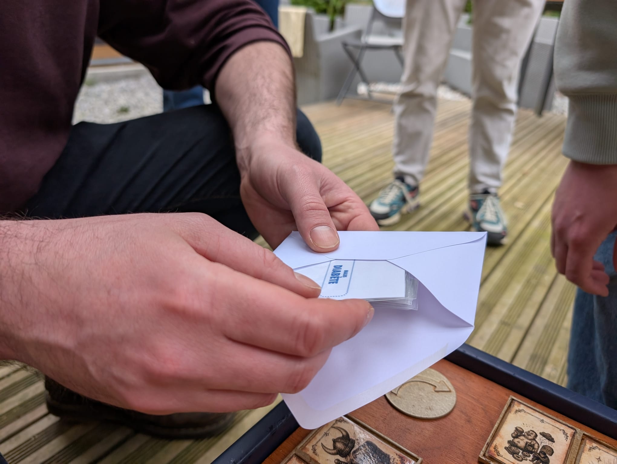Malle à jeux interactive